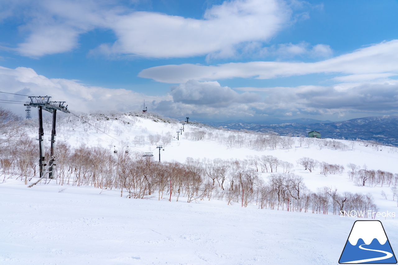 ニセコビレッジ ＆ ニセコ東急グラン・ヒラフ｜久しぶりの新雪で有終の美。ニセコビレッジスキーリゾート2022-2023シーズン営業最終日。